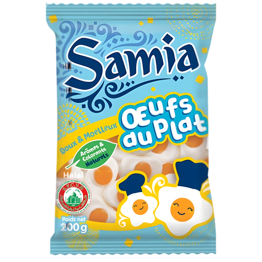 Bonbons oeufs au plat halal SAMIA
