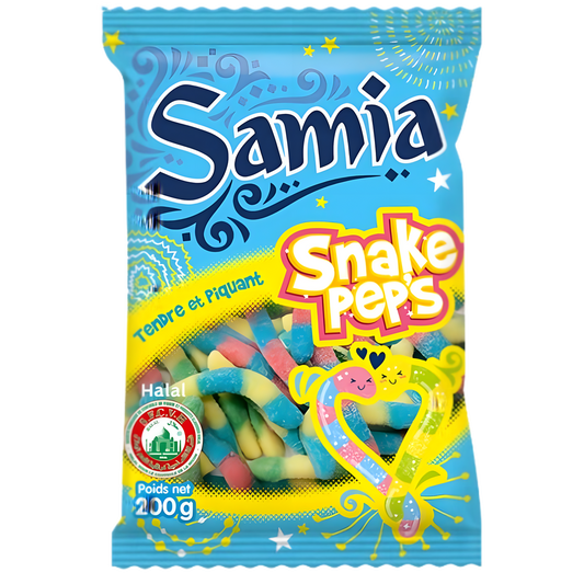 Bonbons snake pep's halal SAMIA