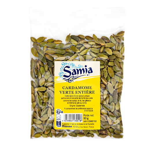 Cardamome verte entière SAMIA