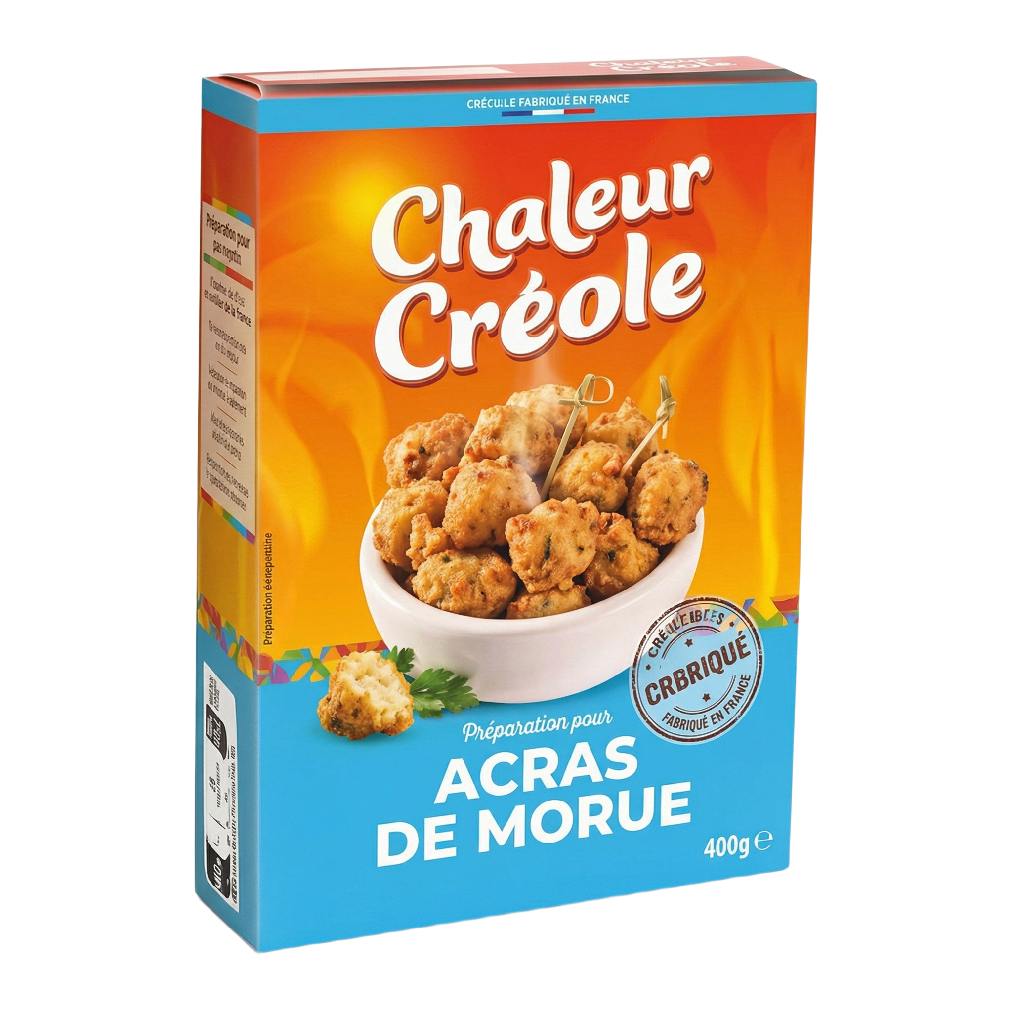 Preparation for vegetable fritters CHALEUR CREOLE