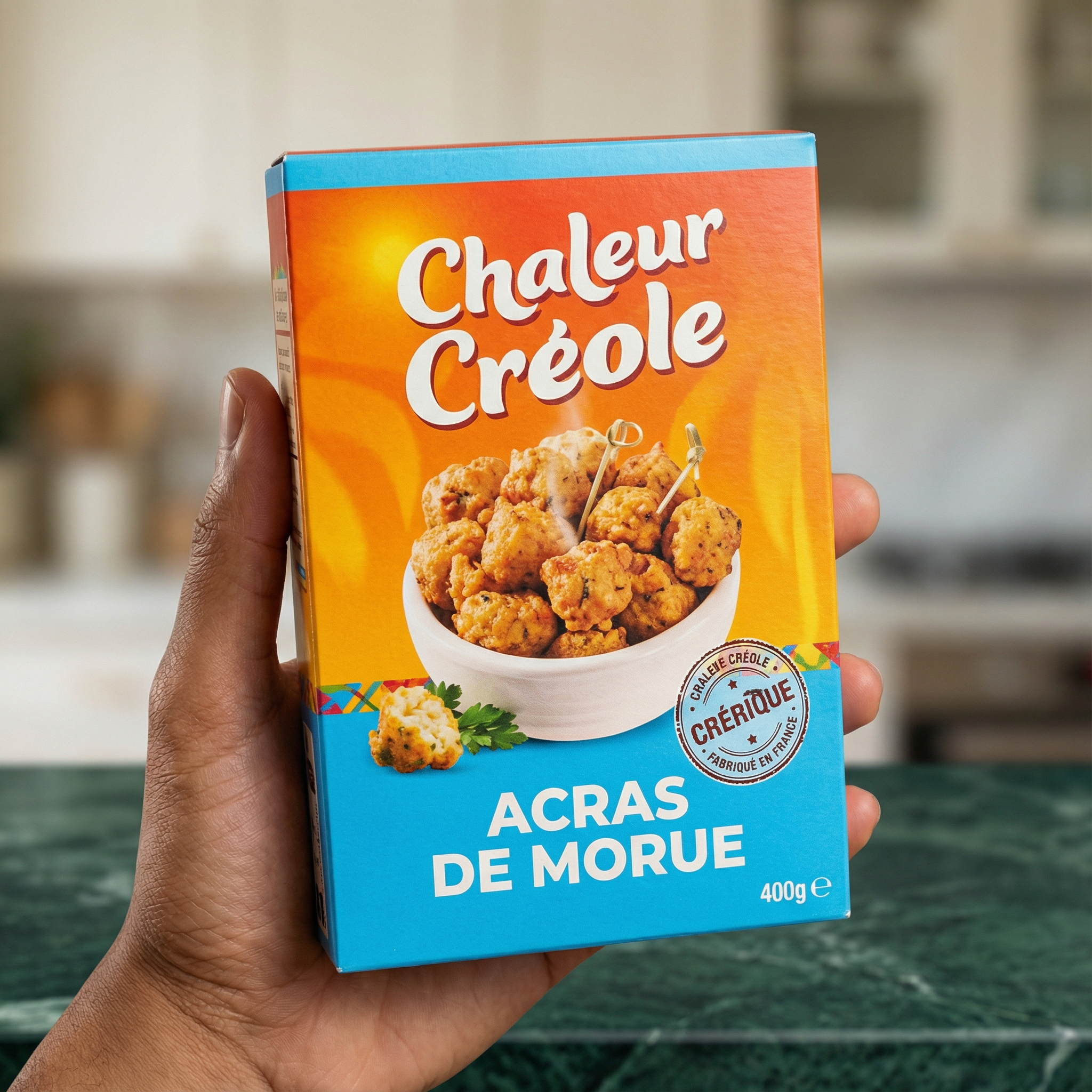 Preparation for vegetable fritters CHALEUR CREOLE