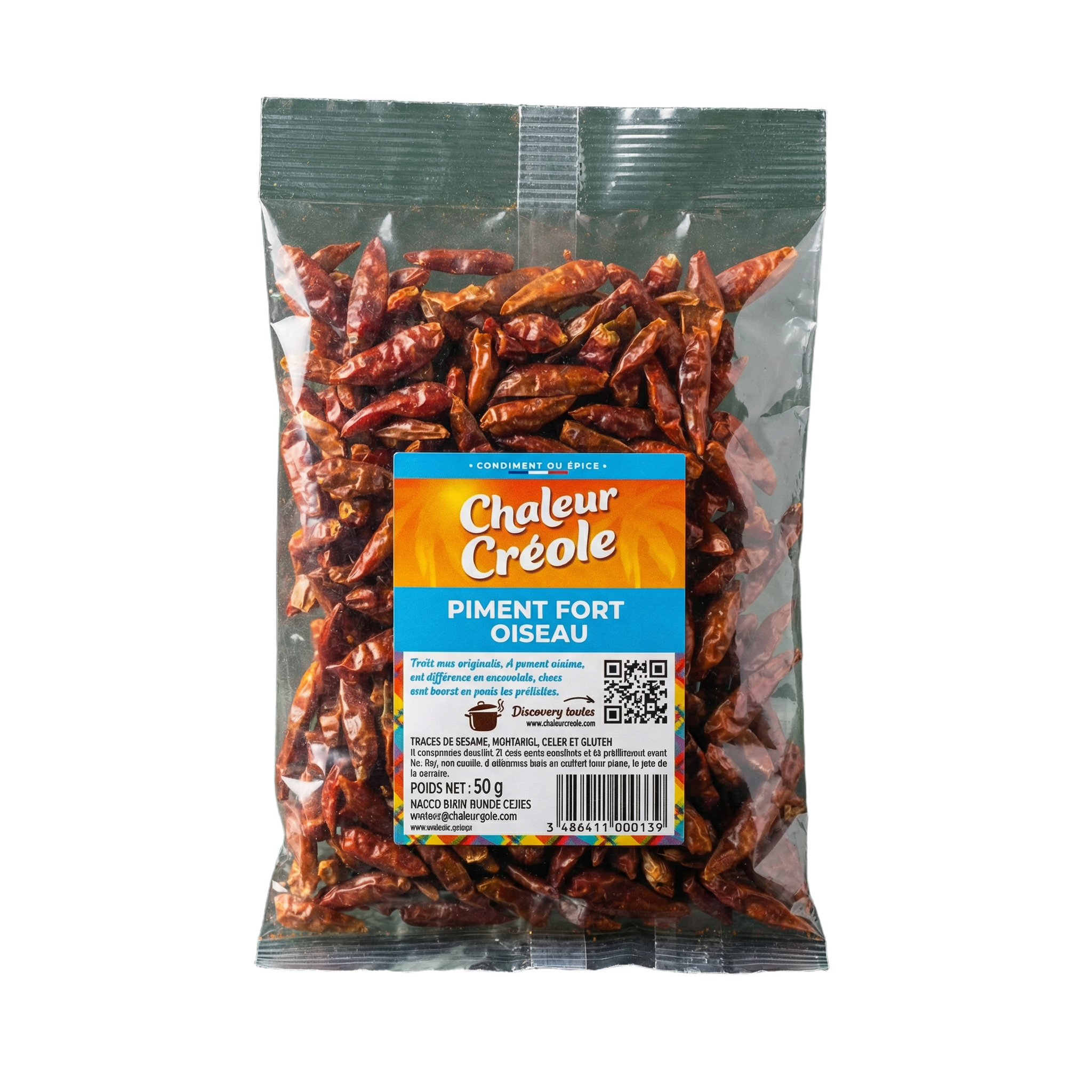 Piment fort oiseau CHALEUR CREOLE