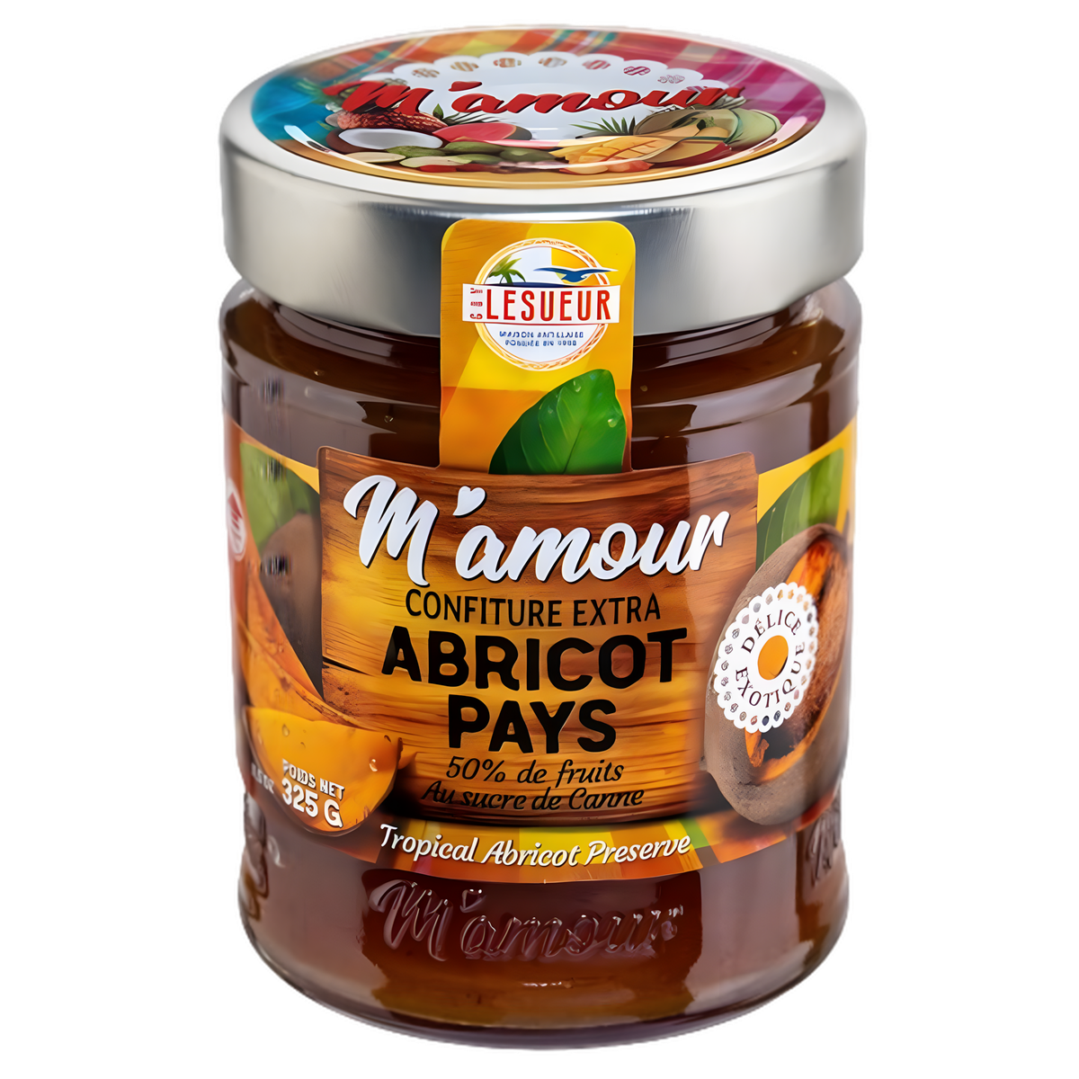 Confiture d'abricot pays M'AMOUR