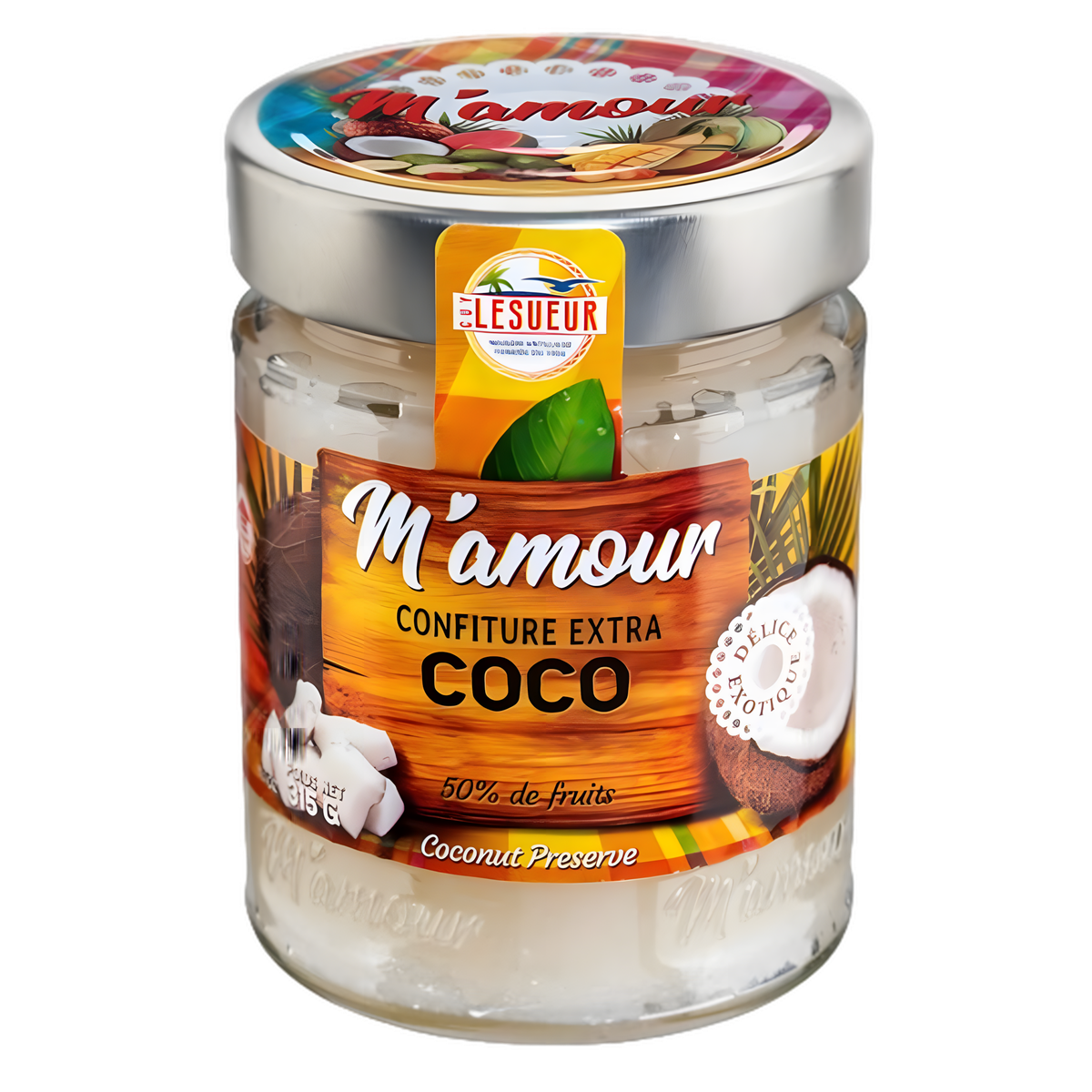 Confiture de coco M'AMOUR
