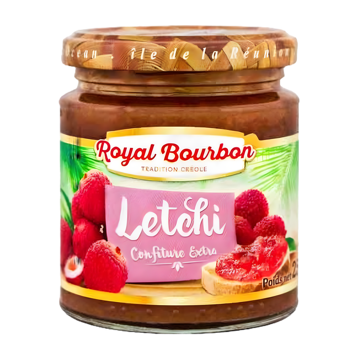 Confiture de letchi ROYAL BOURBON