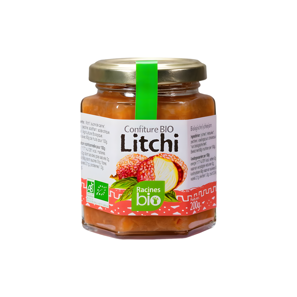 Confiture litchi RACINES BIO