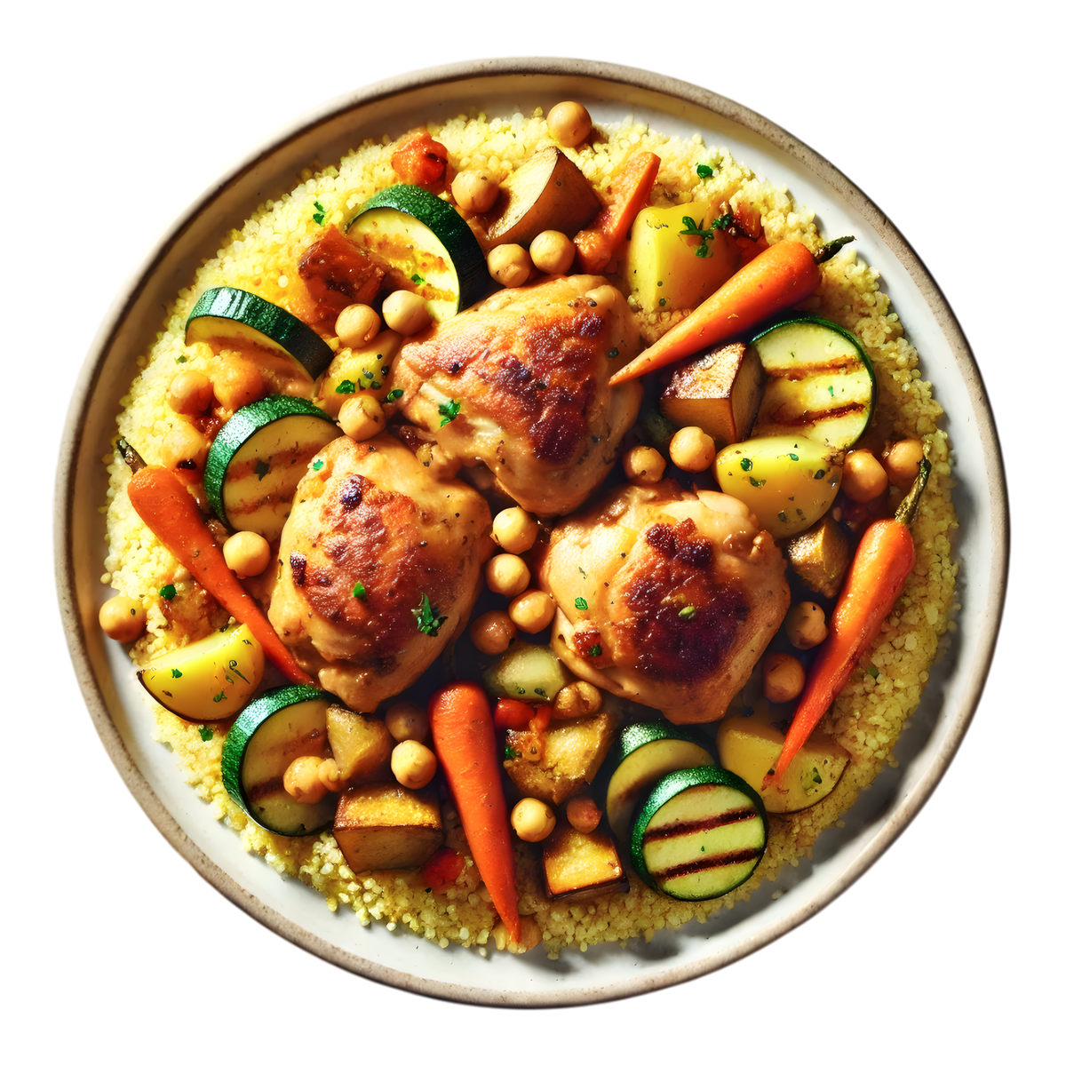 Couscous au poulet