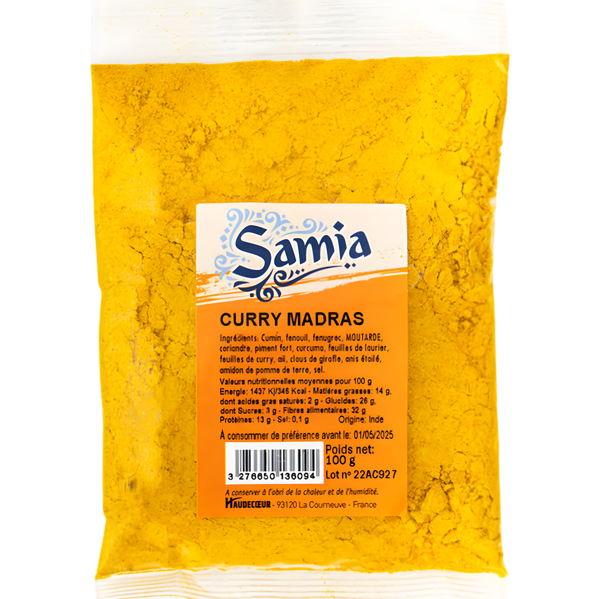 Curry madras SAMIA