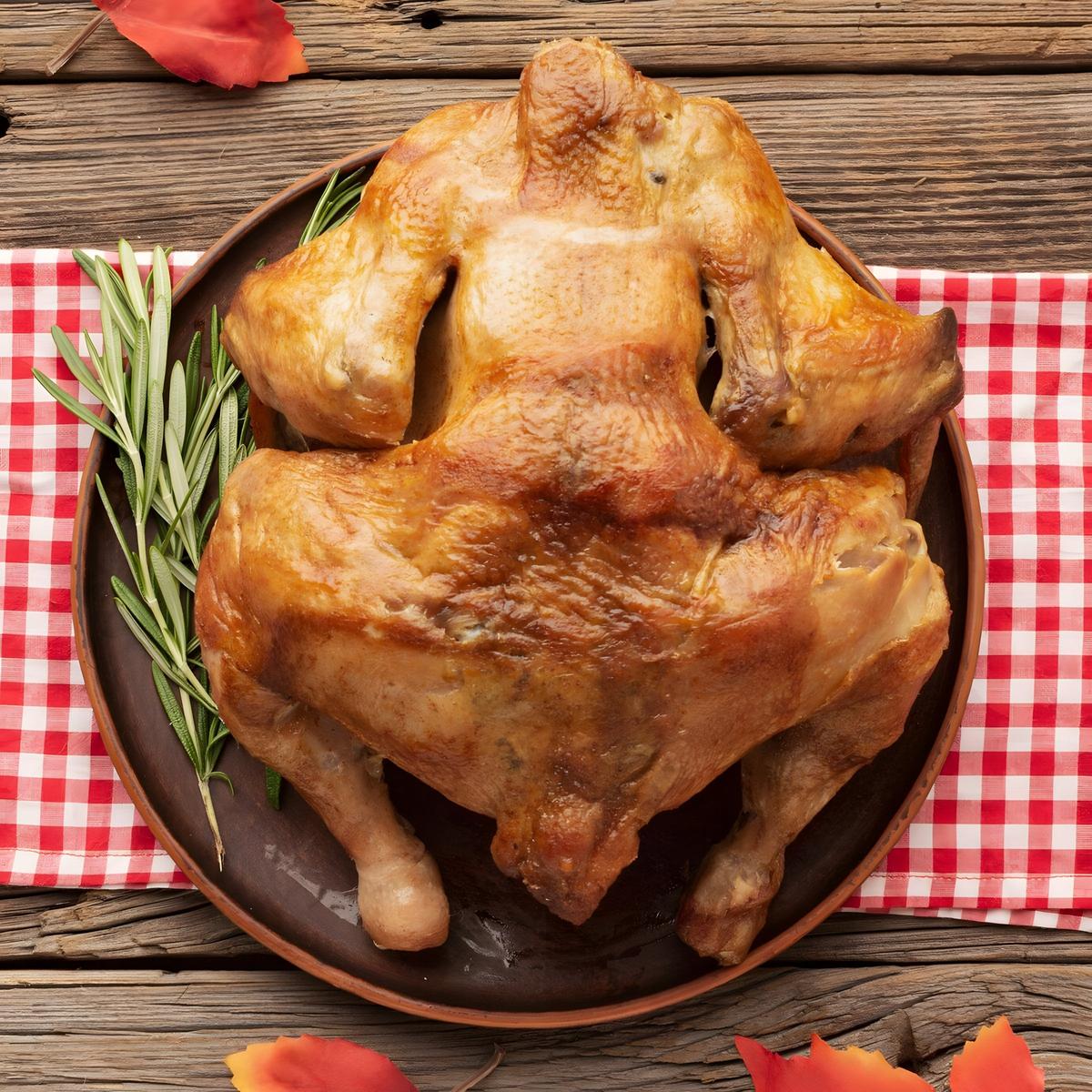 Découpe de coq fumé