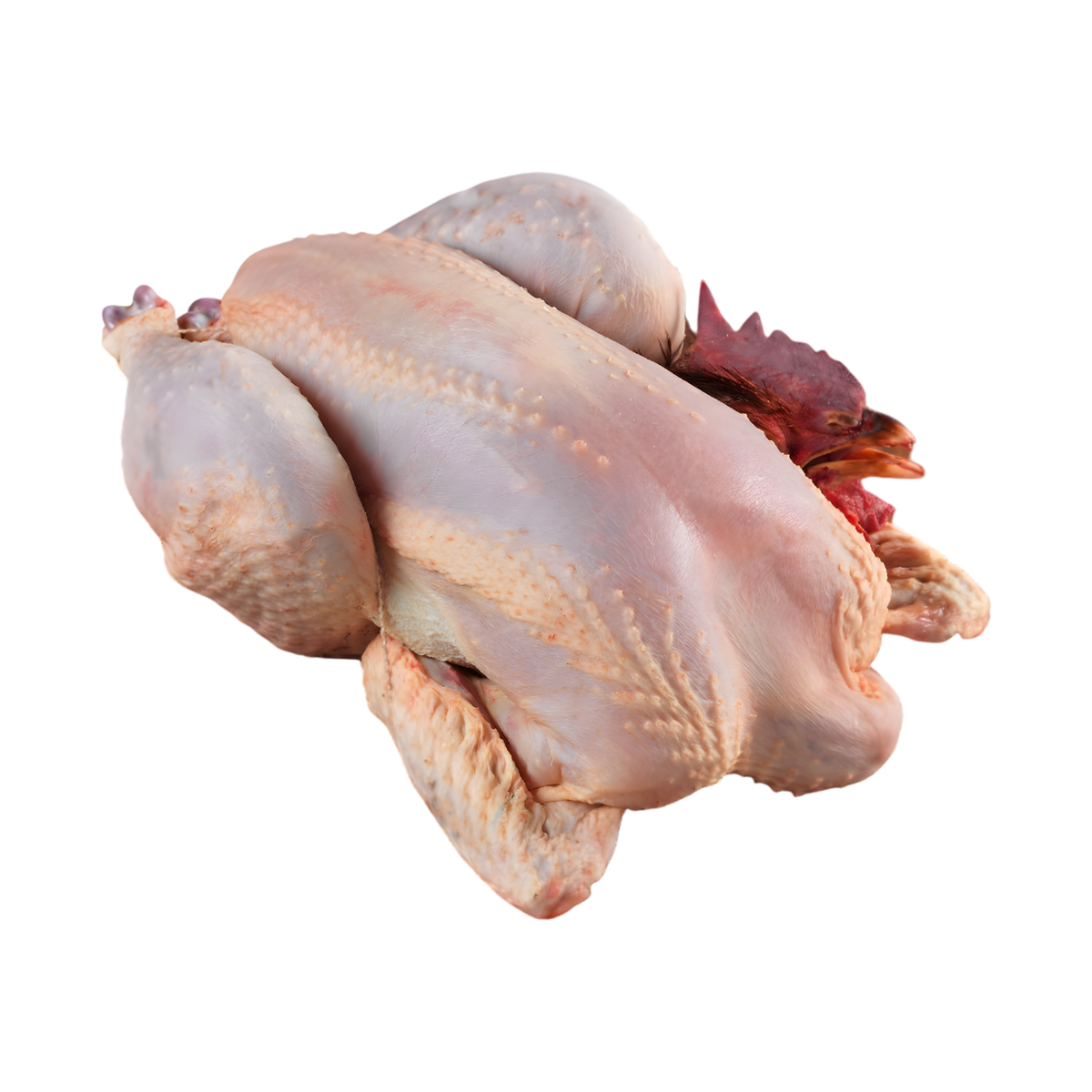 Découpe de coq halal
