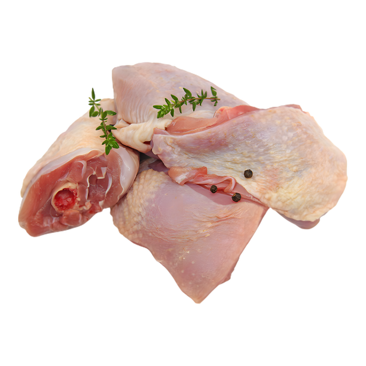 Découpe de coq halal