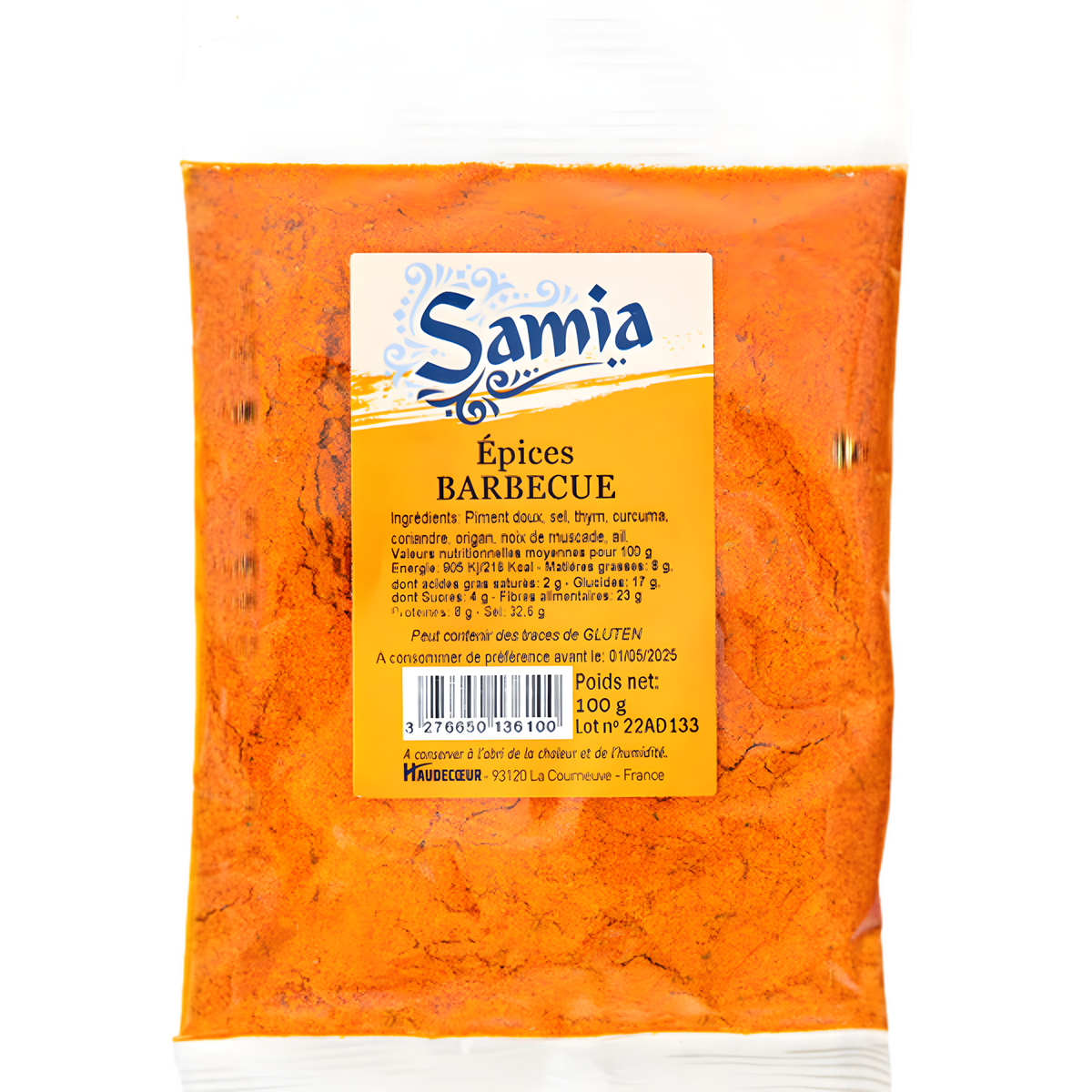 Epices pour barbecue SAMIA