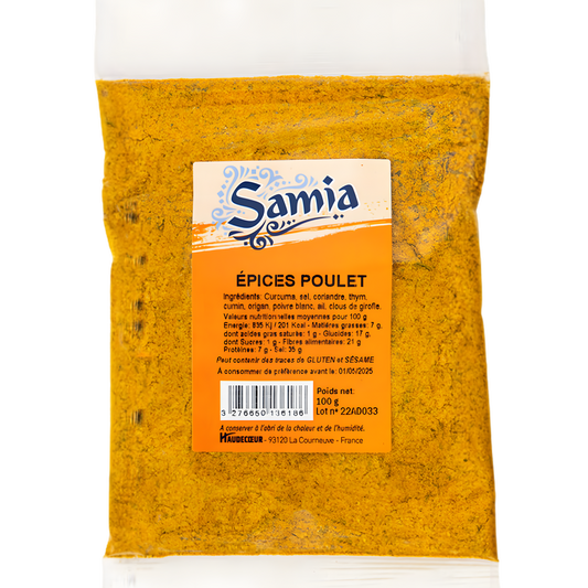 Epices pour poulet SAMIA