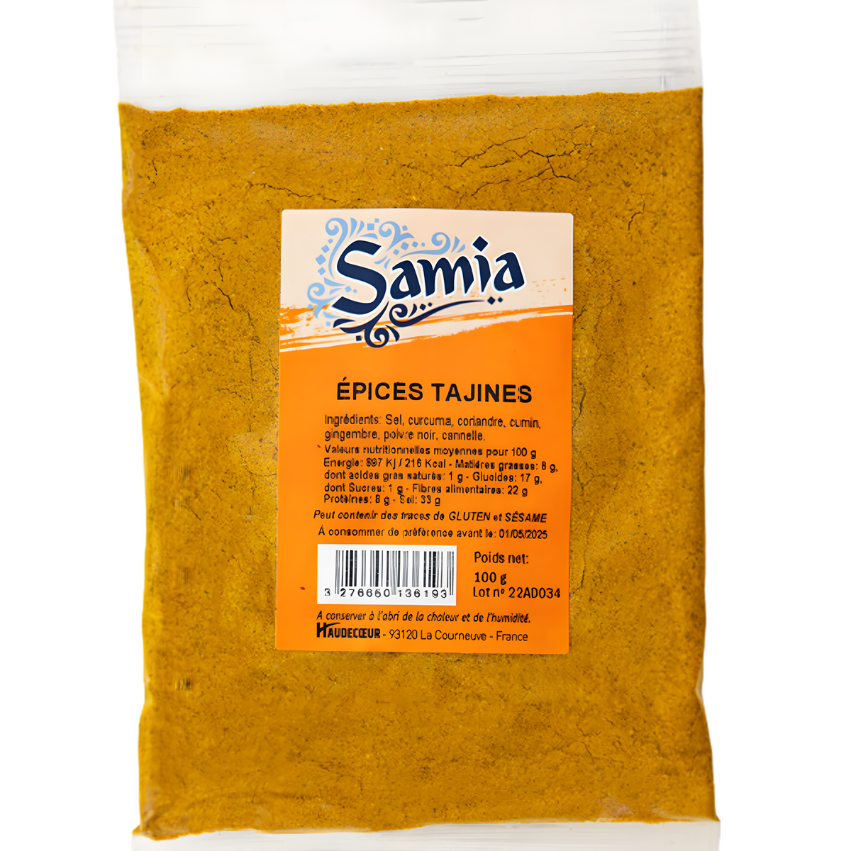 Epices pour tajine SAMIA