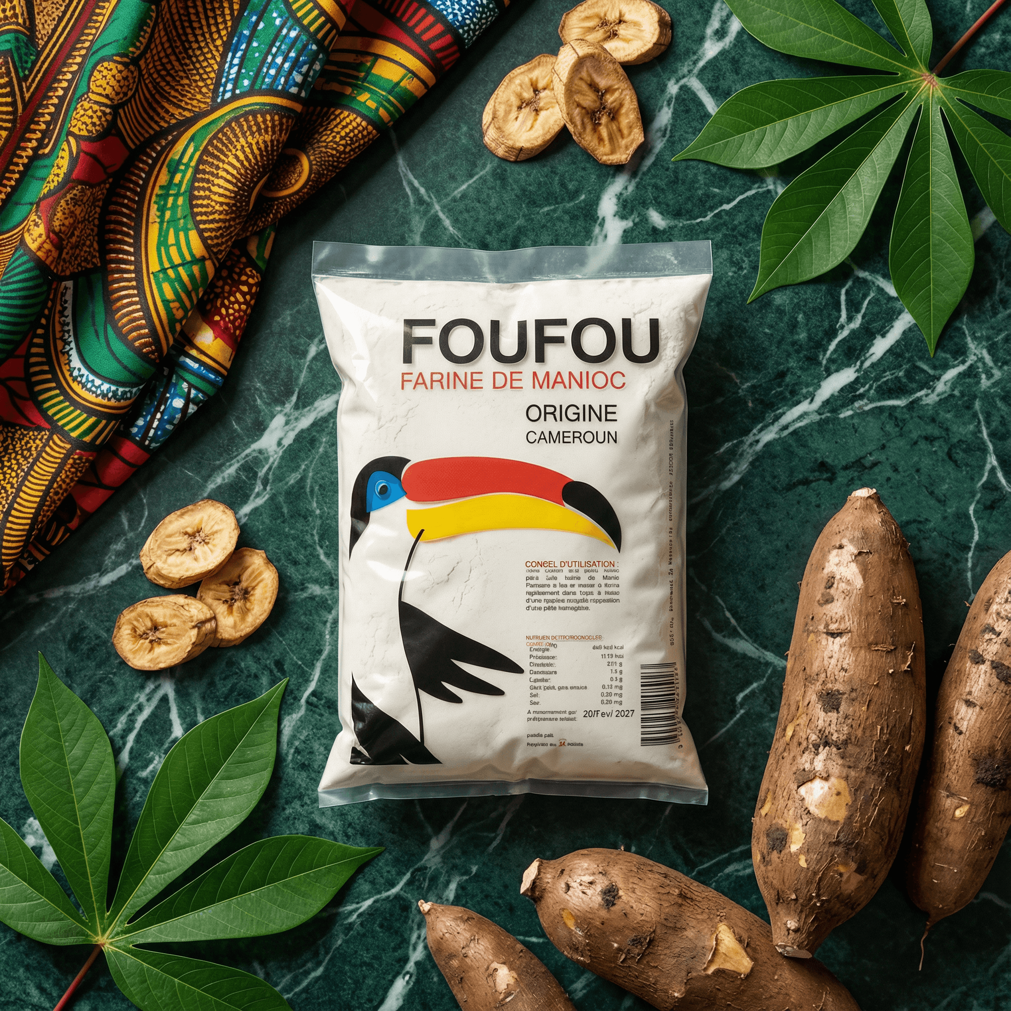 Foufou de manioc EXOTICA