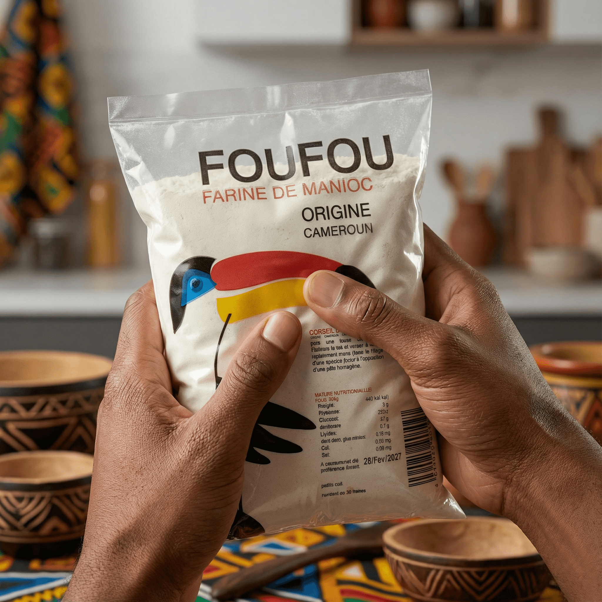 Foufou de manioc EXOTICA