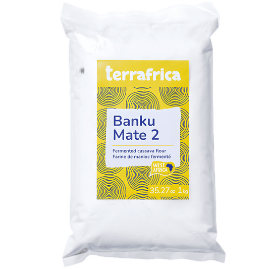 Farine de manioc fermentée / Banku mate 2 TERRAFRICA