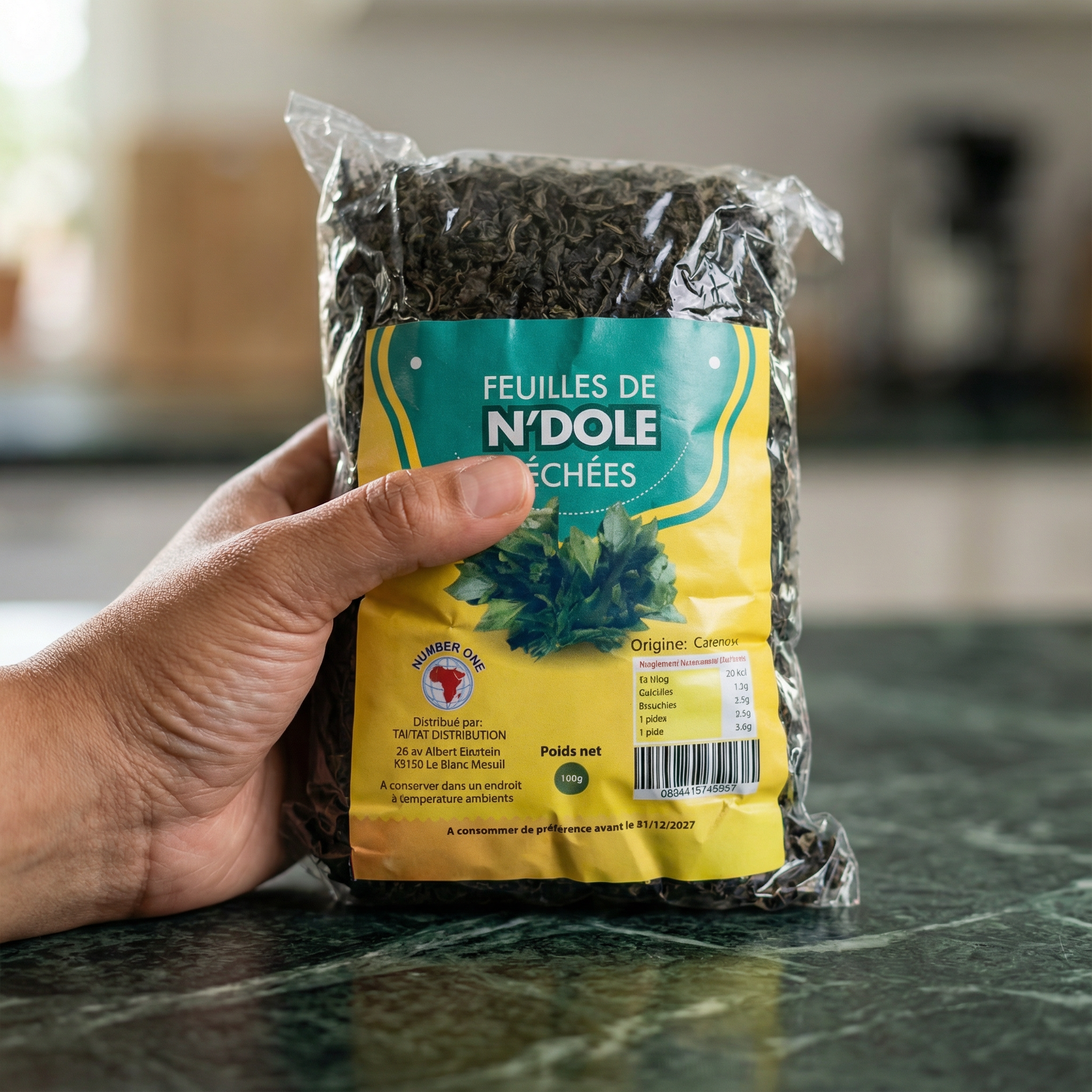 Feuilles de Ndolé séchées NUMBER ONE