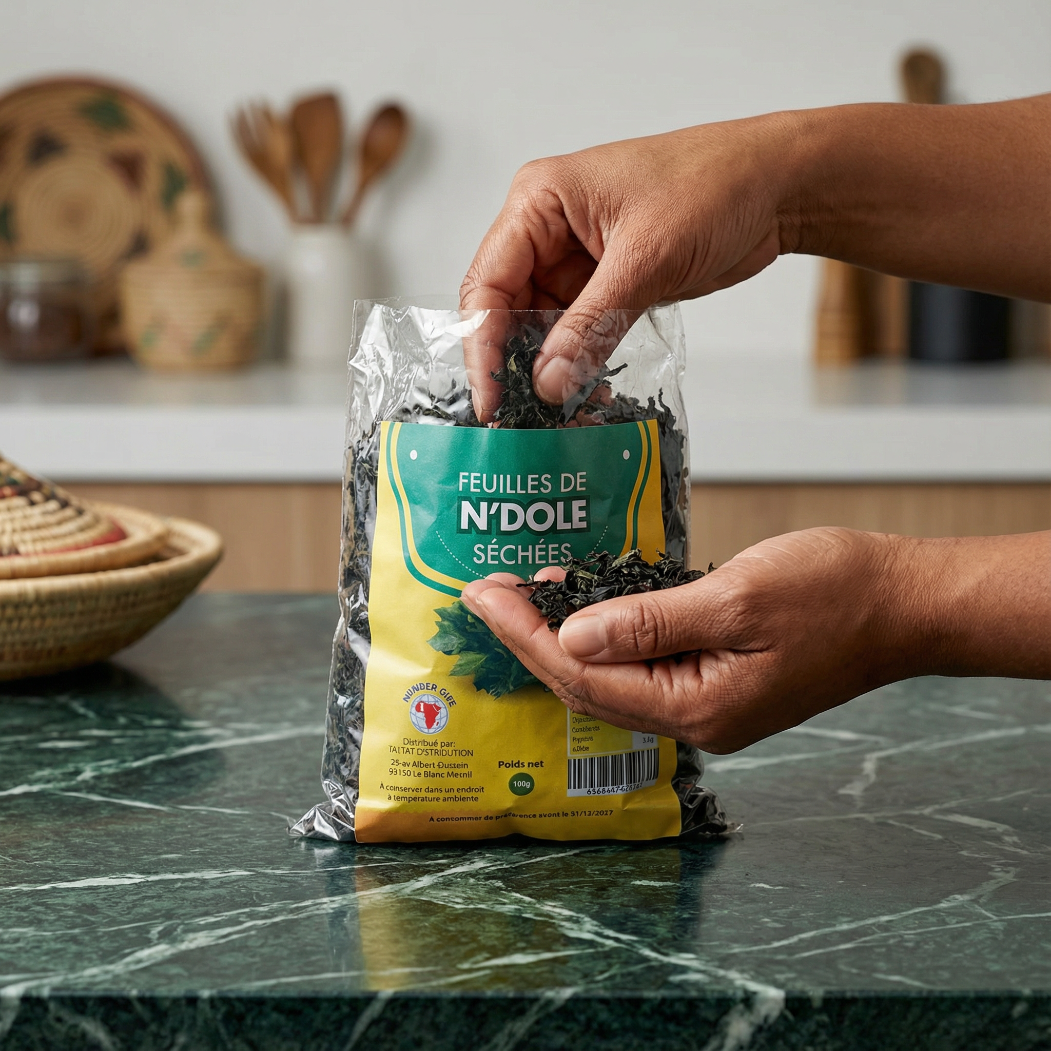 Feuilles de Ndolé séchées NUMBER ONE