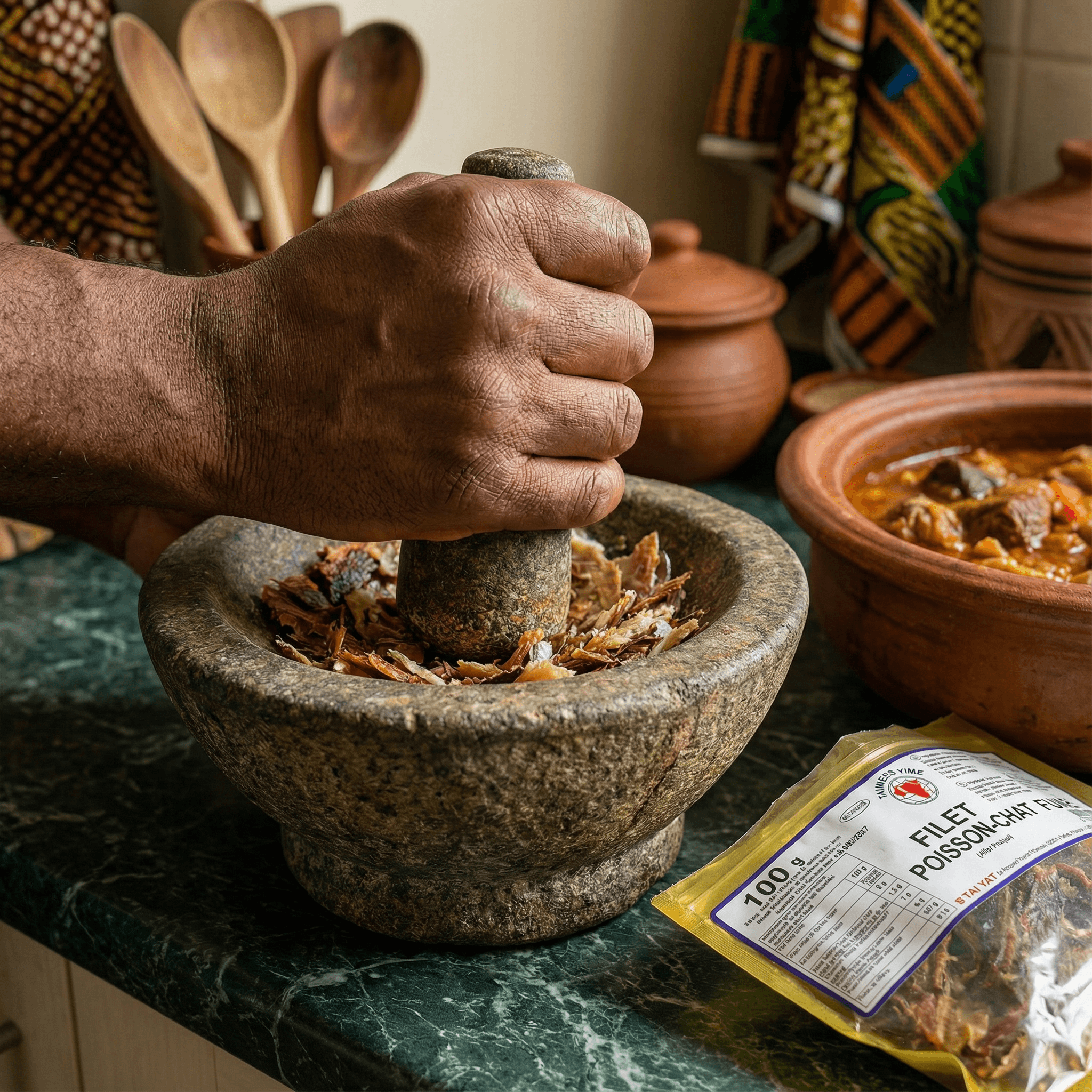 Filet de poisson chat fumé NUMBER ONE