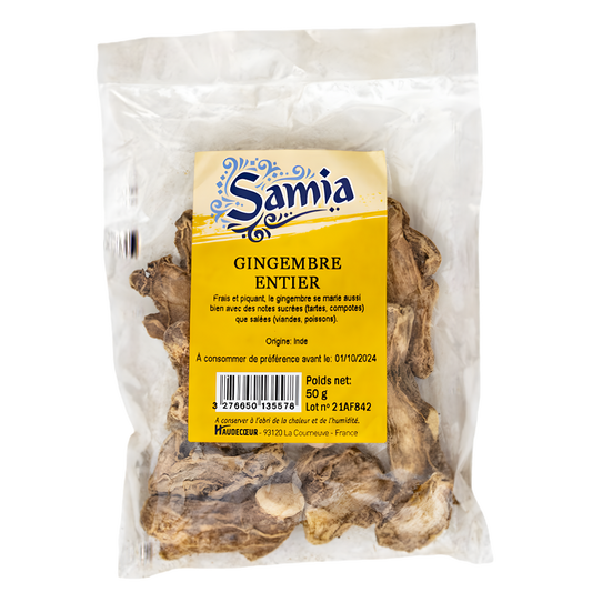 Gingembre entier SAMIA