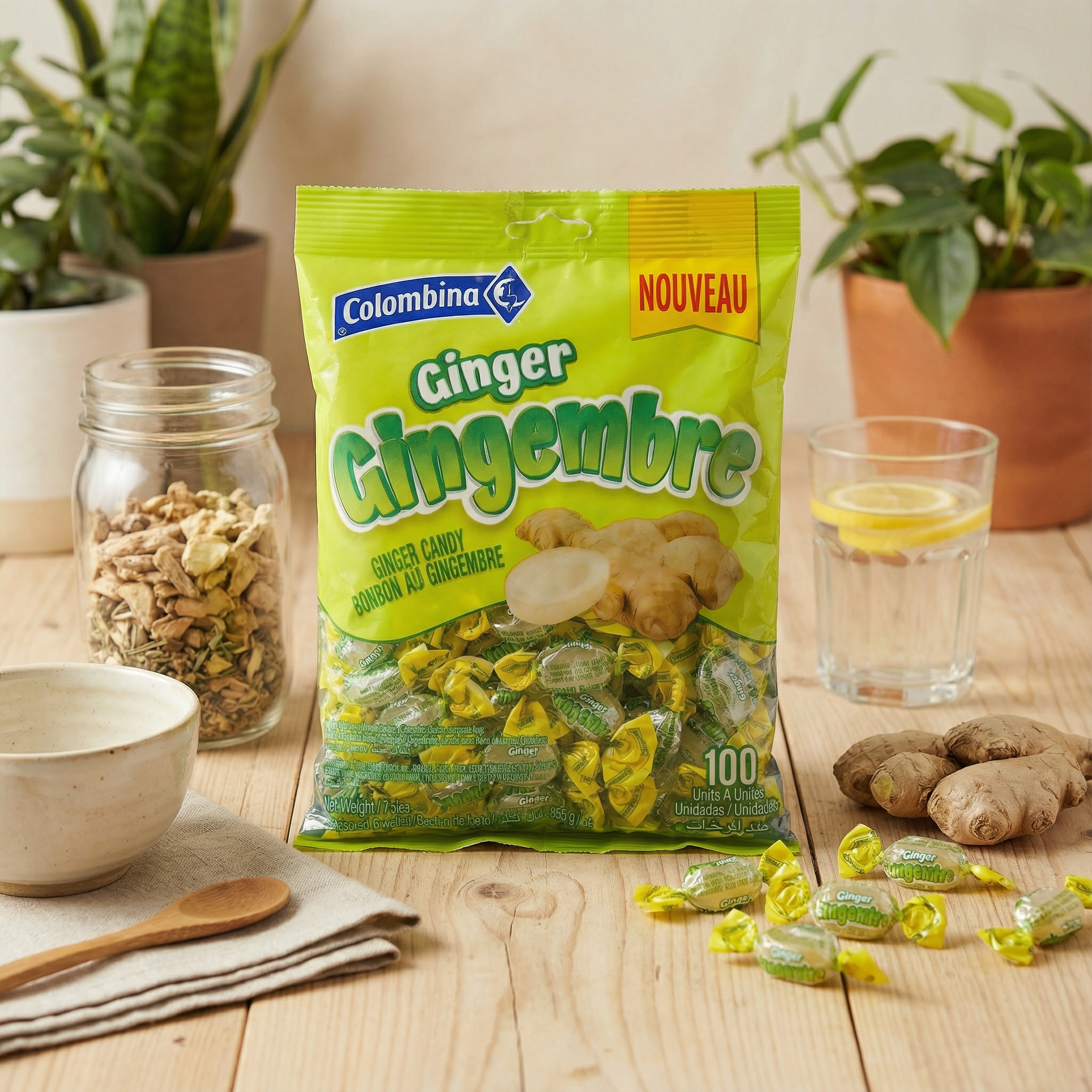 Bonbon au Gingembre COLOMBIANA