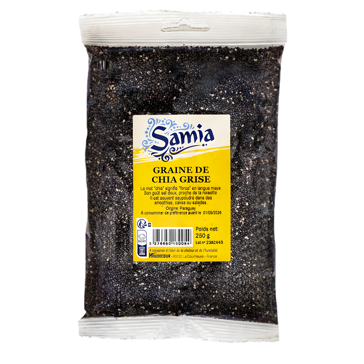 Graines de chia grises SAMIA