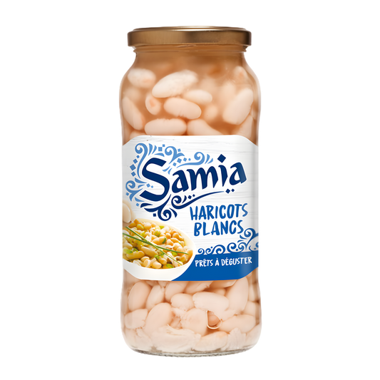 Haricots blancs en bocal SAMIA