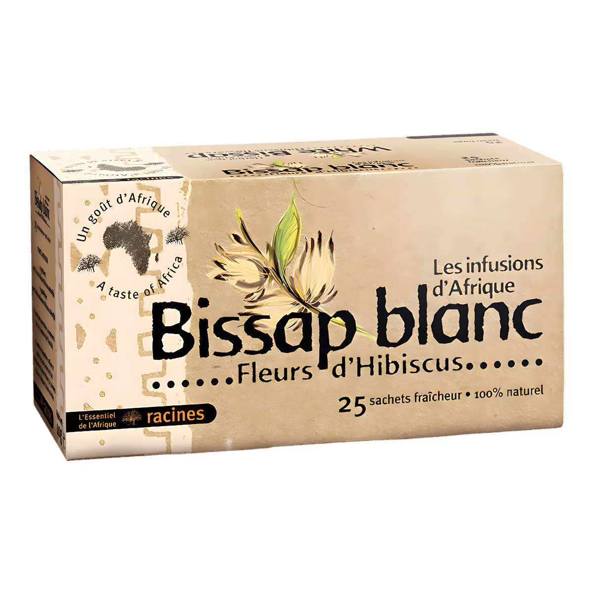 Infusion d'Afrique bissap blanc RACINES