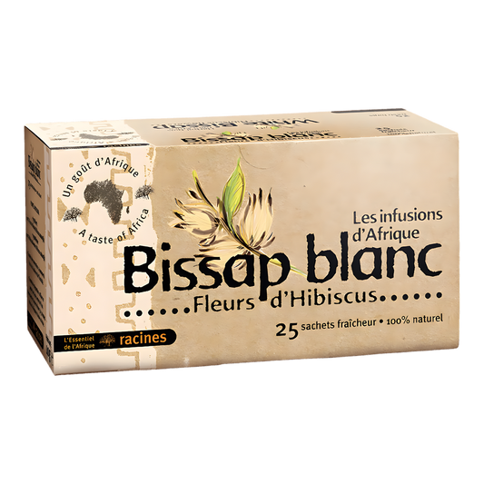 Infusion d'Afrique bissap blanc RACINES