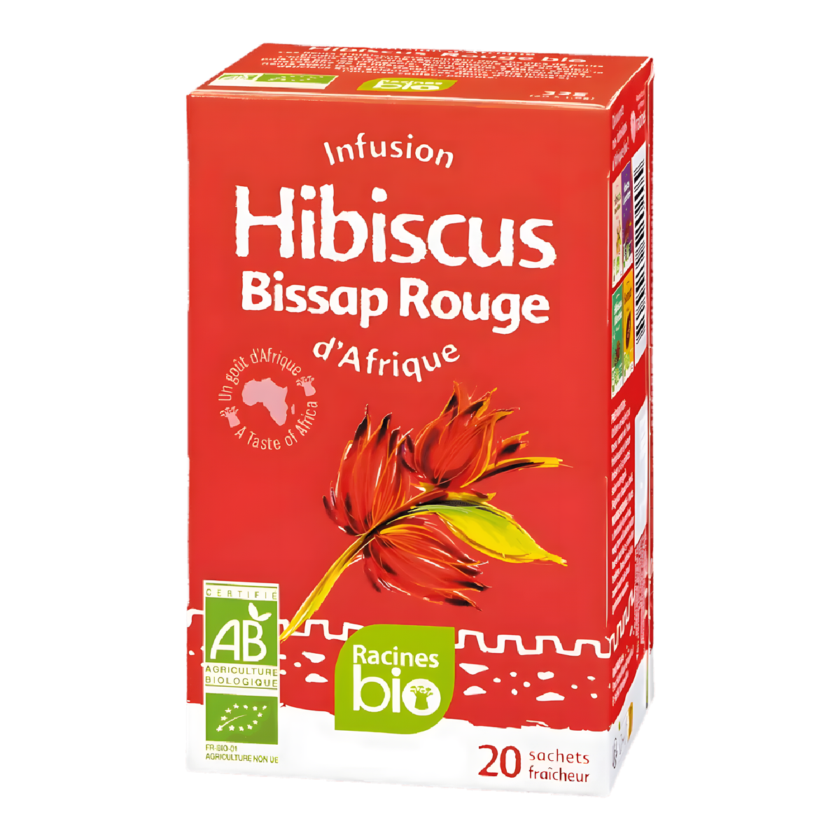 Infusion d'Afrique hibiscus BIO RACINES