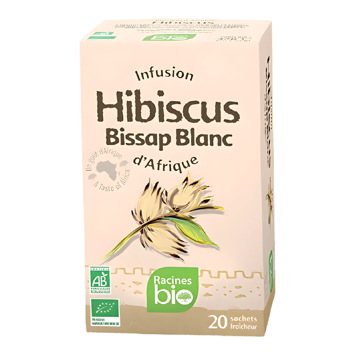 Infusion d'Afrique hibiscus blanc BIO RACINES