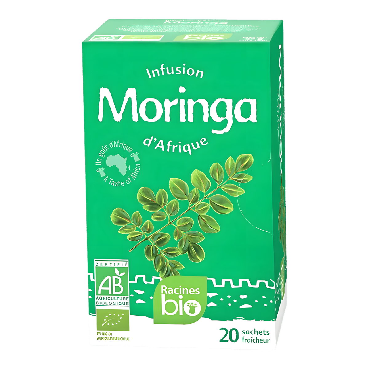 Infusion d'Afrique moringa BIO RACINES