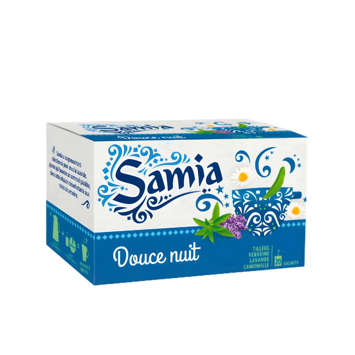 Infusion douce nuit (sachets) SAMIA