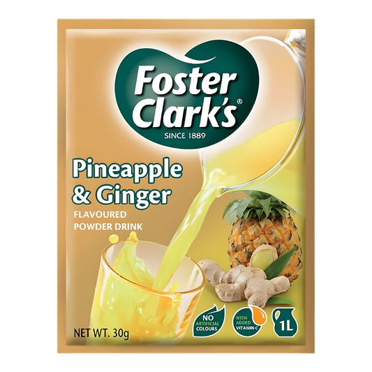 Jus en poudre ananas/gingembre FOSTER CLARKS