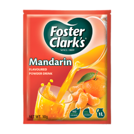 Jus en poudre mandarine FOSTER CLARKS