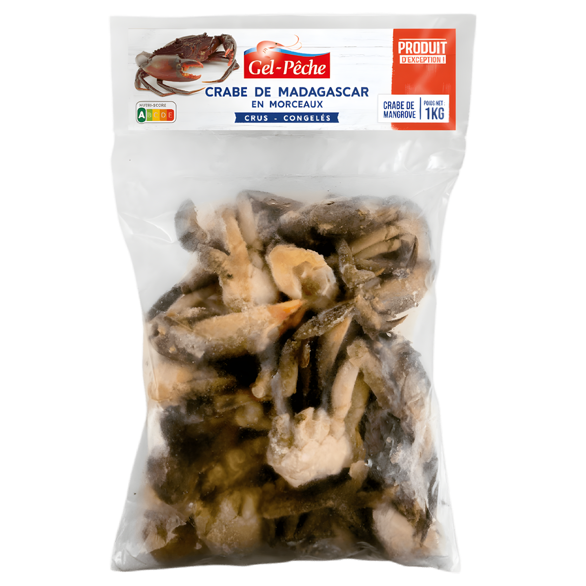Morceaux de crabe