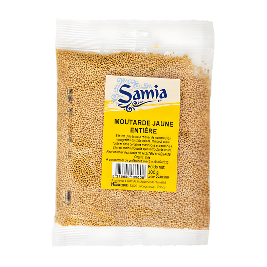 Moutarde jaune entière SAMIA