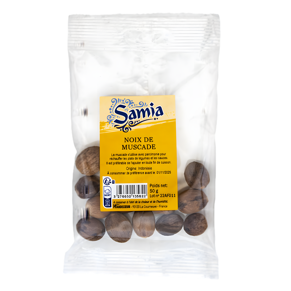 Noix de muscade (moyennes) SAMIA