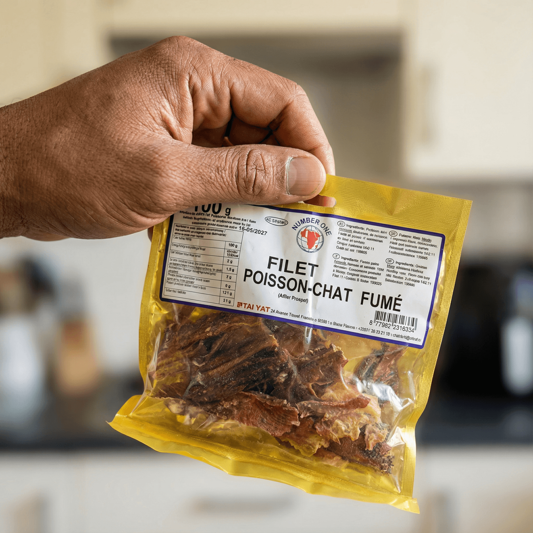 Filet de poisson chat fumé NUMBER ONE