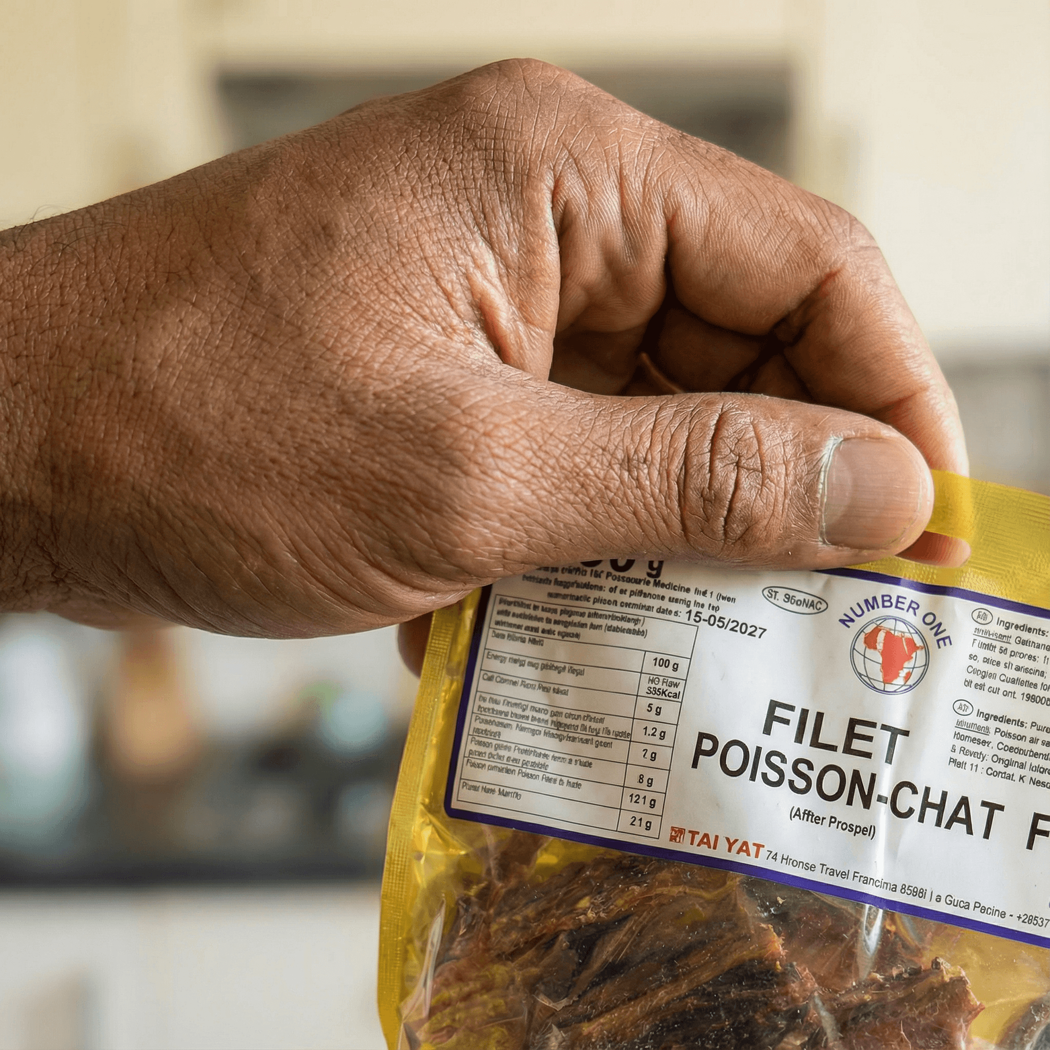 Filet de poisson chat fumé NUMBER ONE