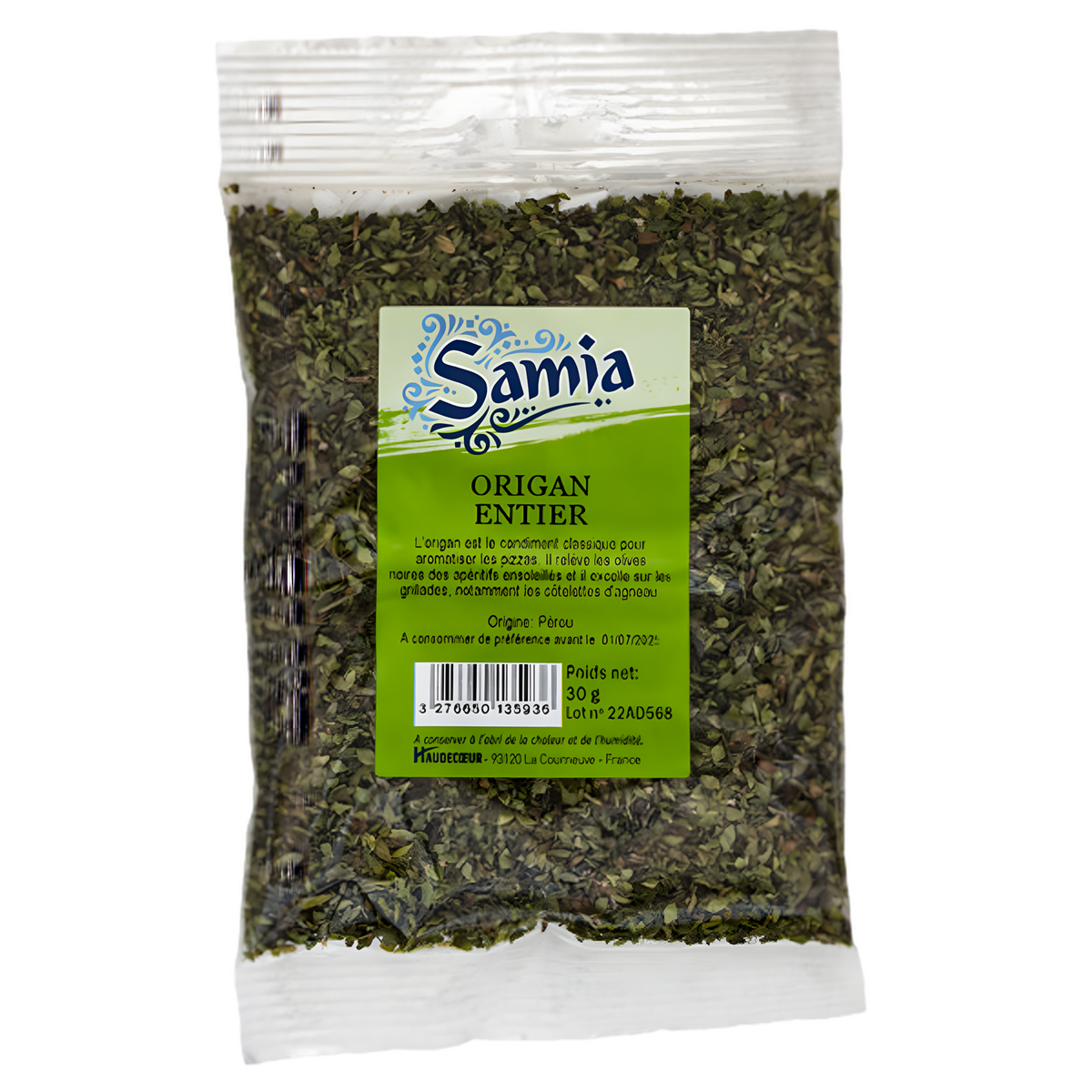 Origan entier SAMIA