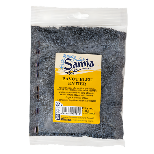 Pavot bleu entier SAMIA
