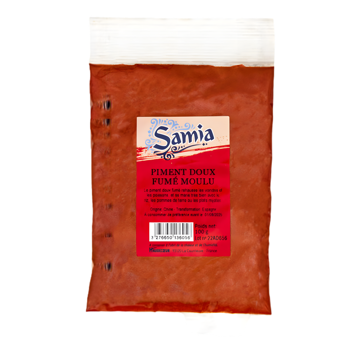 Piment doux fumé moulu SAMIA