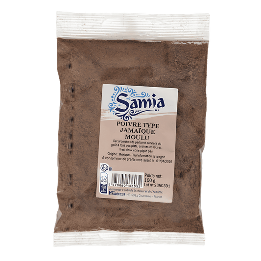 Poivre moulu type Jamaïque SAMIA