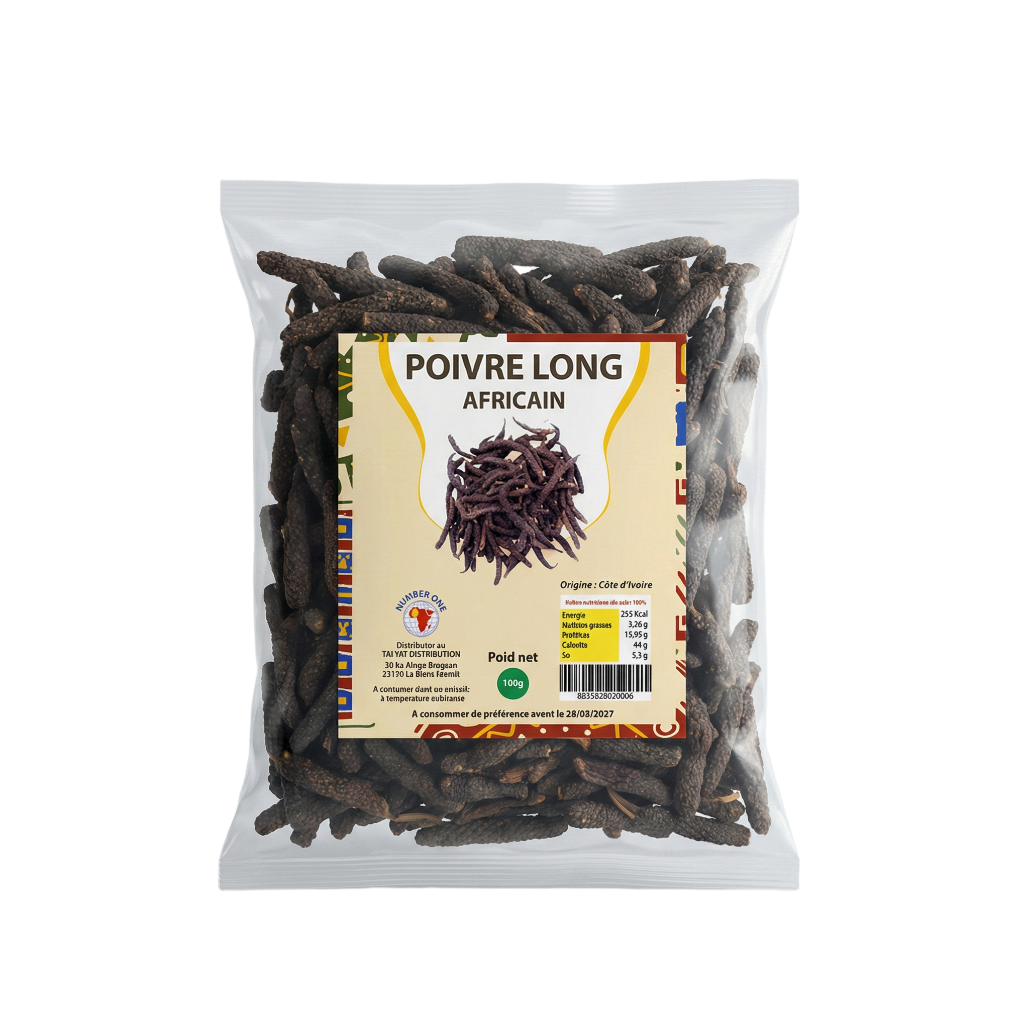Poivre long d’Afrique NUMBER ONE