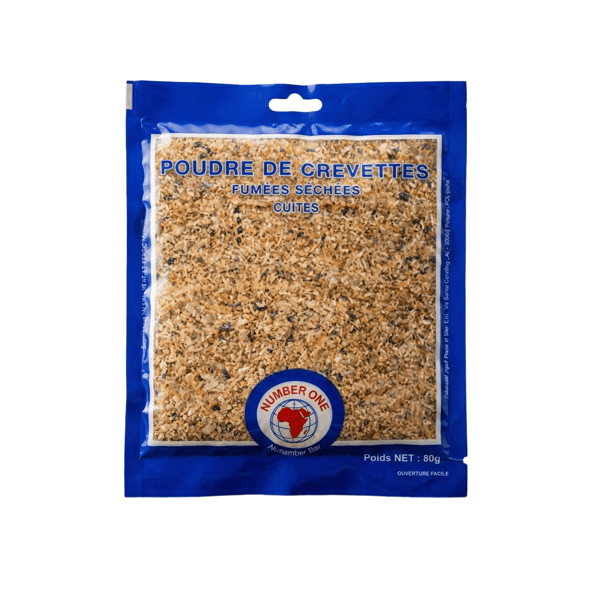 Poudre de crevette séchée et fumée NUMBER ONE