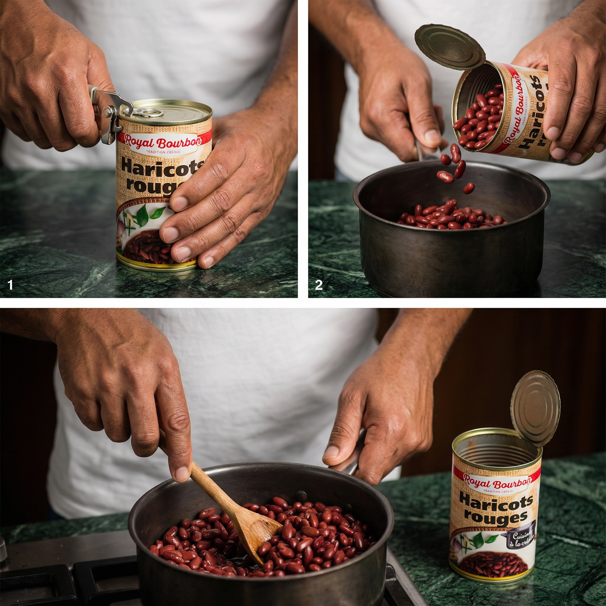 Haricot Rouges cuisinés à la créole ROYAL BOURBON