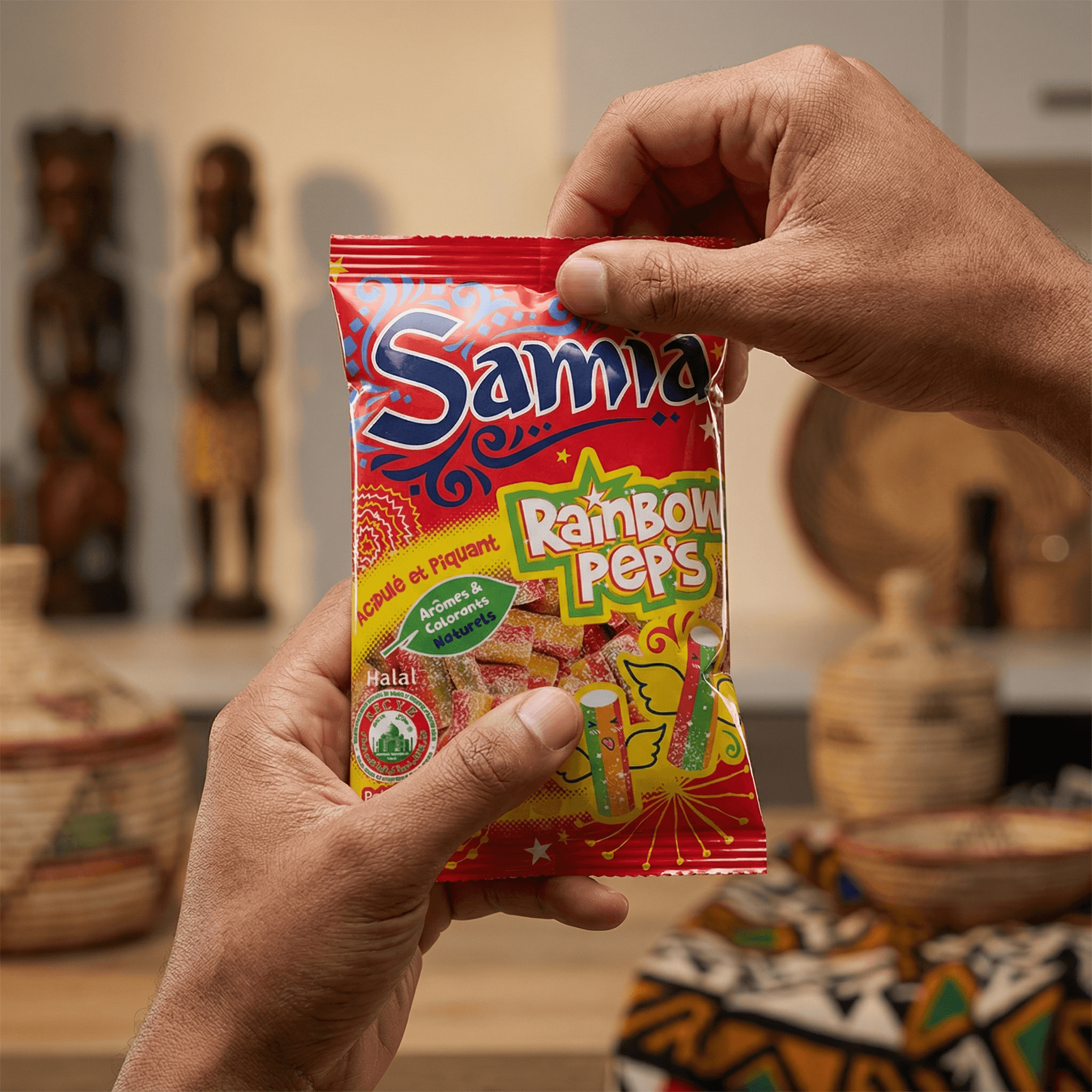 Bonbon Rainbow Peps Halal SAMIA