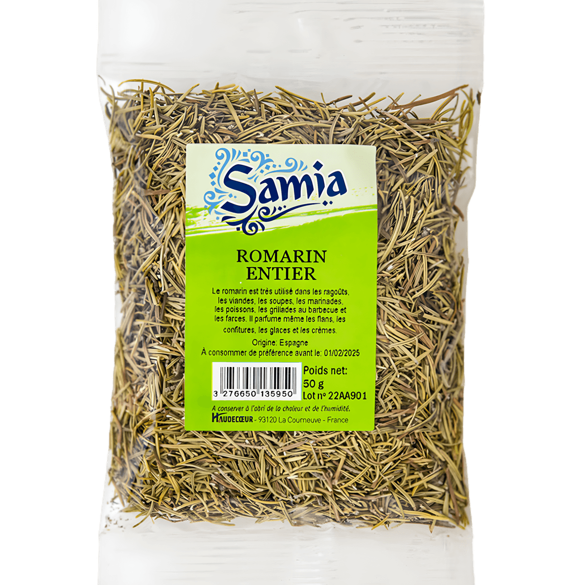 Romarin entier SAMIA